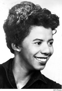 Playwright lorraine hansberry (1930-1965)