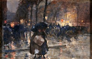 AWC IMAGE 9 - Hassam edit Boulevard at Night Paris